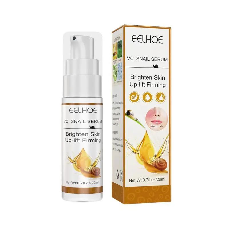 

Vitamin C Serum With Snail Mucin Anti Aging Snail Mucin Essence Natural Organic Ingredients Lifting And Firming For Healthy