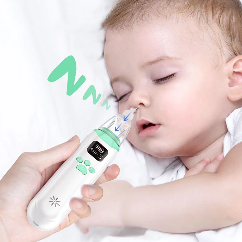 

Electric Baby Nasal Vacuum Cleaner Infant Nasal Aspirator Newborn Hygiene Kit Mucus Runny Nose Inhaler Kids Healthy Care Stuff