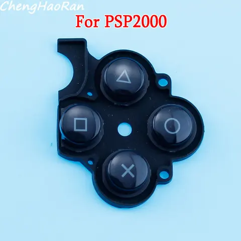 1 шт. для PSP 1000 проводящая резиновая прокладка для консоли PSP 2000 3000 силиконовые кнопки клавиатуры Сменные аксессуары