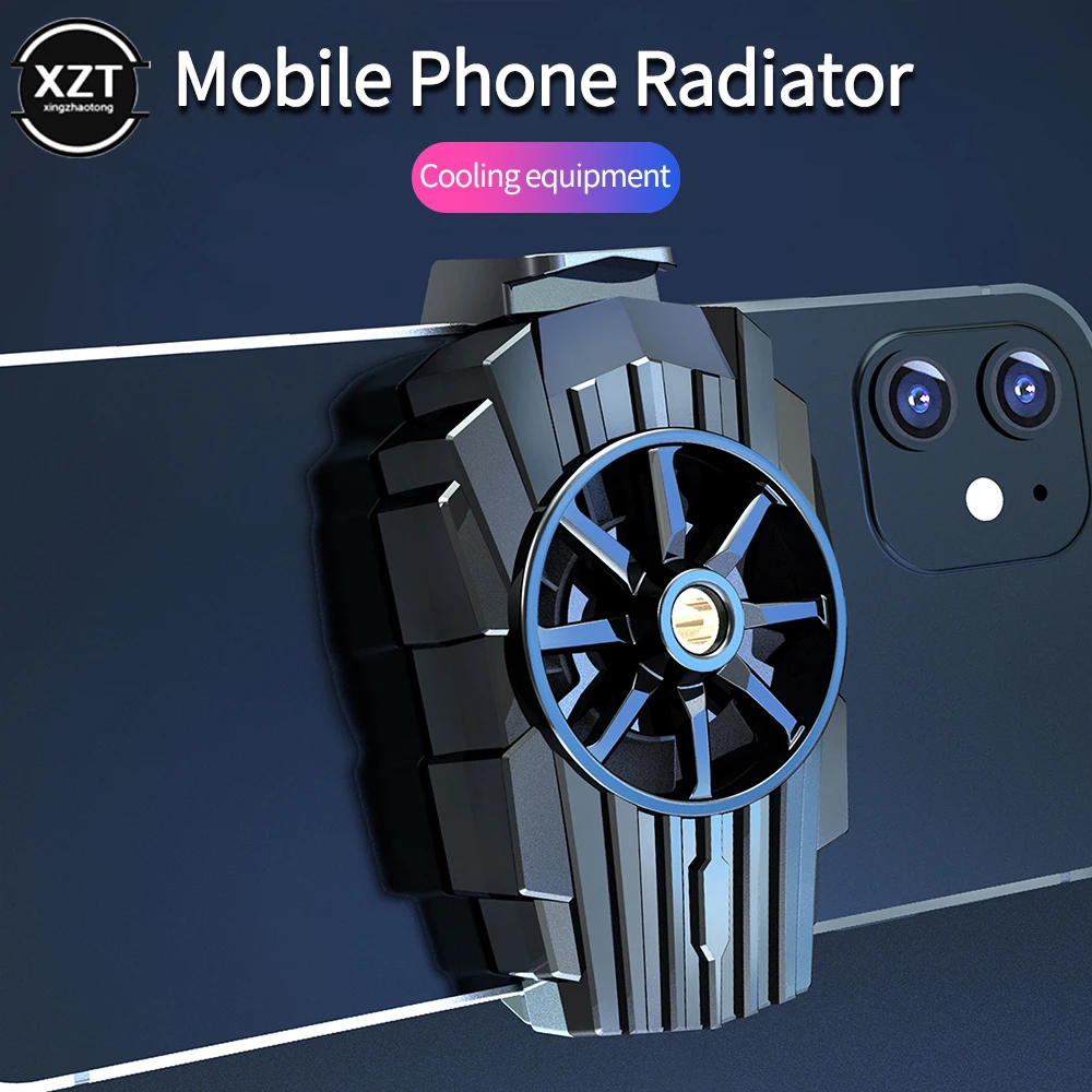 Air-cooled Chicken King Refrigeration Artifact Game Cooling Cooling Cooling Back Clip Live Streaming Mobile Phone Radiato