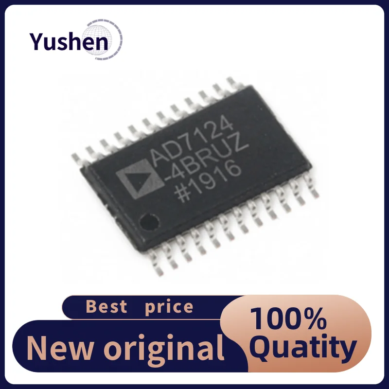 

AD7124-4BRUZ AD7124-4 AD7124 TSSOP-24 A/D Converter Chip New and Original