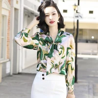 korea autumn college style womens long sleeved work clothes white business professional womens formal office shirt