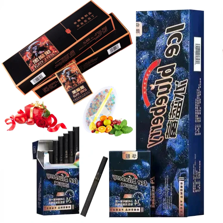 

200PCS Mixed Flavor Tea Smoke Cigarettes No Nicotine Women Men Tobacco Not Contain Nicotine Healthy Tea Tobacco Smoking Herbal