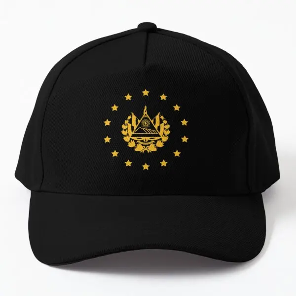 

Escudo De El Salvador En Oro Elegante D Baseball Cap Hat Hip Hop Sun Outdoor Mens Casual Snapback Bonnet Czapka Sport Black