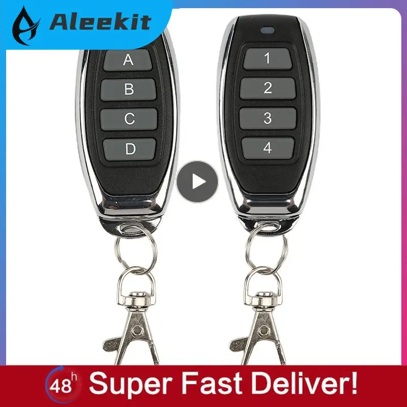 

Cloning Duplicator Key Fob Distance Universal Learning Code For Garage Door Recovery Function Smart Home 433mhz Remote Control