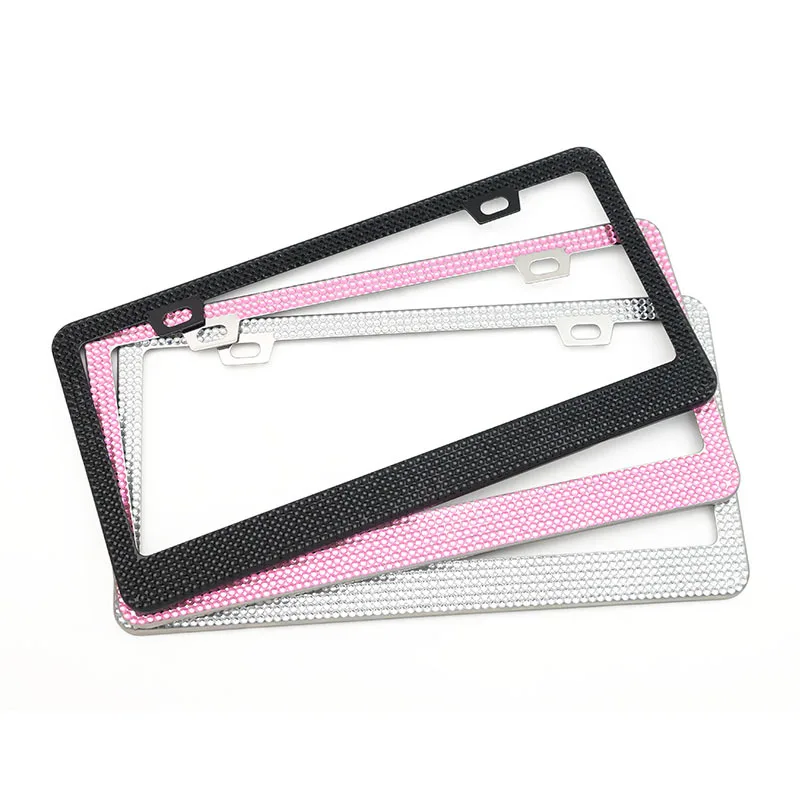 

2022 American Gauge Vehicle Tools Modified Double-Layer Track Anti-Theft License Plate Frame Carbon Car Appearance Common