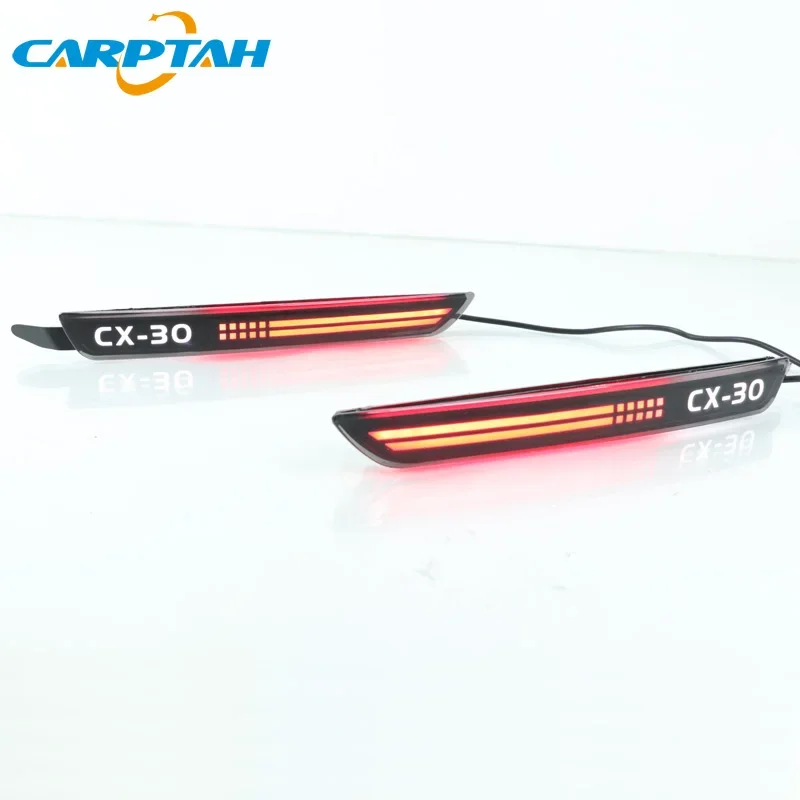 Автомобильные светодиодные лампы заднего бампера для Mazda CX-30 CX30 2020 2021
