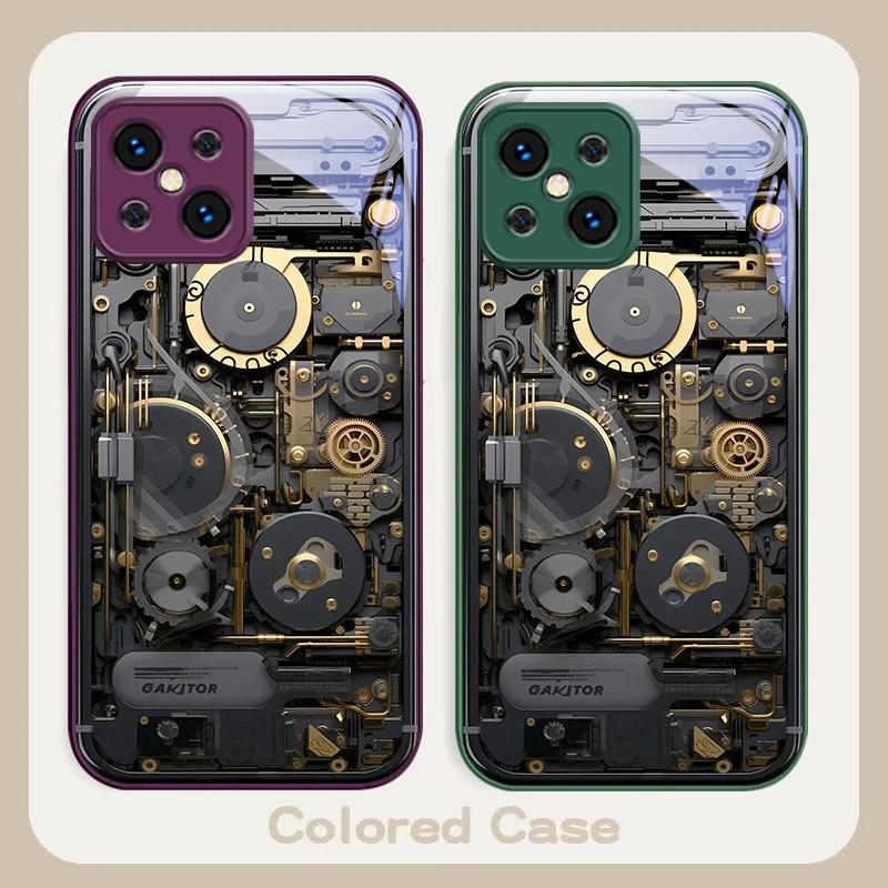 Металлическая Шестерня золотисто-серого цвета для Find X5 X3 Lite Reno 6 4Z 5G OPPO A72 79 73 58 A54S