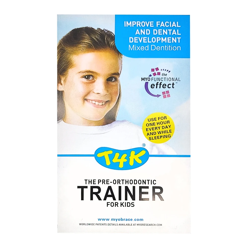 T4K синий тренажер для зубов Myobrace/ранний смешанный зубной предортодонтический