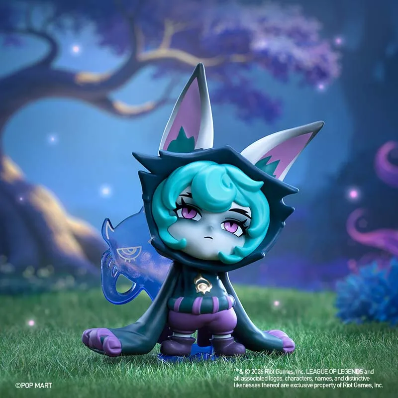 Фото POP MART Новинка: Серия League Of Legends - Clash Of Cuties, коллекционная фигурка в слепой коробке, аниме-фигурка, игрушка, подарок для фанатов игр №5