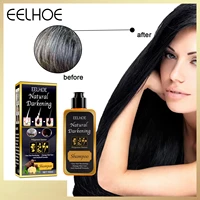 polygonum multiflorum shampoo white to black hair anti dandruff anti itching anti dropping clean hair root smoothing shampoo