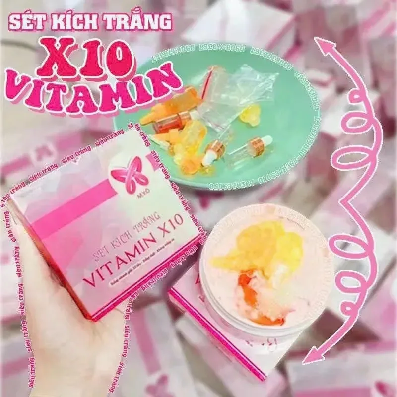 Фото КОМПЛЕКТ KÍCH TR PangerNG VITAMIN X10 MYÔ, Káng Tr너 Metà Gembali 10 существ, Tr너 da Metà metà m kich trang vitamin X10 Sieu trang 1 hop №3
