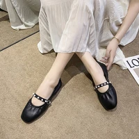 mary janes shoes women flats shoes 2022 summer new designer ballet dance shoes dress casual slippers slides women shoes