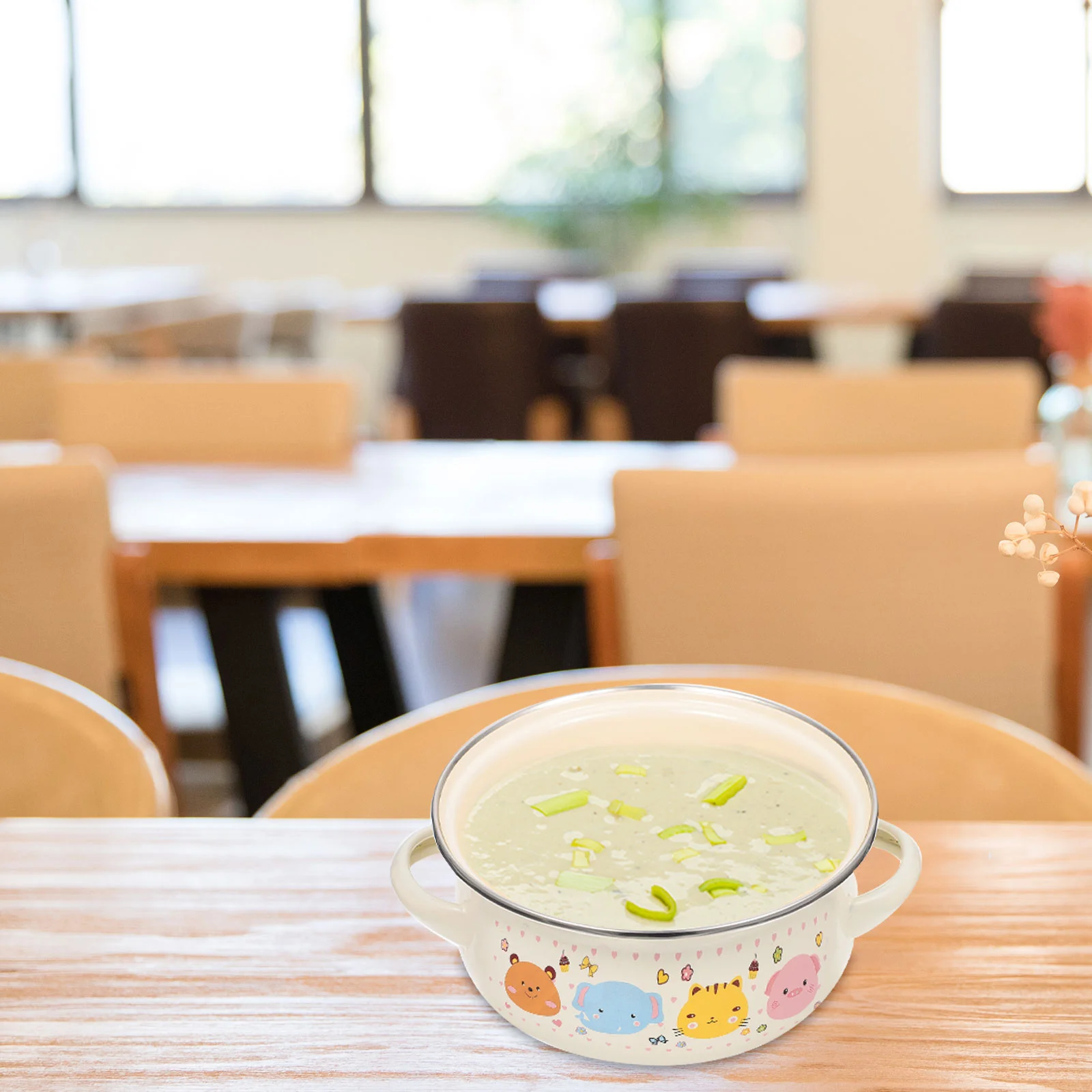 Эмалированный горшок для приготовления супа макарон лапши печь домашнее