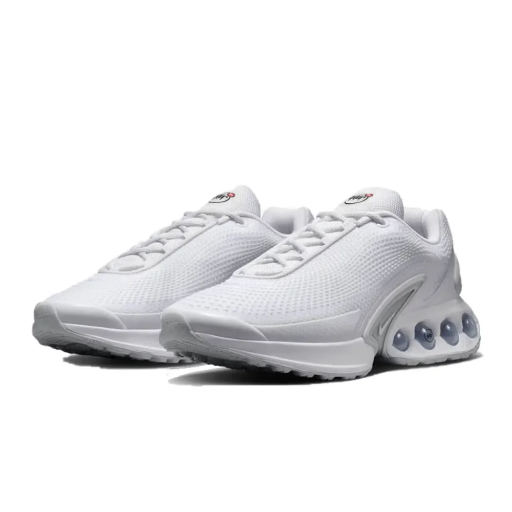 Фото Дышащие, комфортные, амортизирующие повседневные кроссовки Nike Air Max Dn Mesh с низким верхом для мужчин и женщин - белые DV3337-101 №4