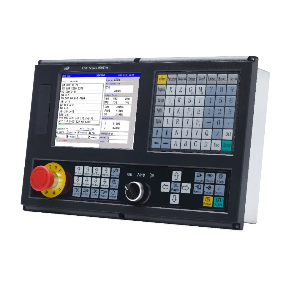 Новый 990tdb/1000tdb/990mdb контроллер токарного станка с ЧПУ 2/3/4/5 Axis Cnc System функцией Atc Plc 8 4