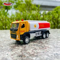 msz 172 volvo tanker truck wrecker truck model toy alloy childrens gift collection gift pull back function