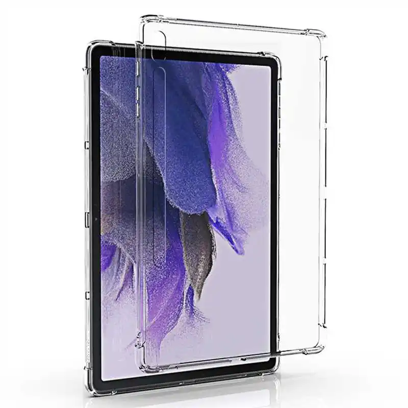 Joomer Transparent Soft Case For Samsung Galaxy Tab S7 Plus FE Tablet Case Cover