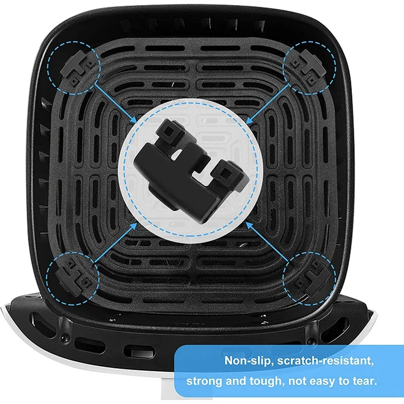 Резиновые бамперы для фритюрницы Vortex COSORI 6 шт. защита от царапин замены