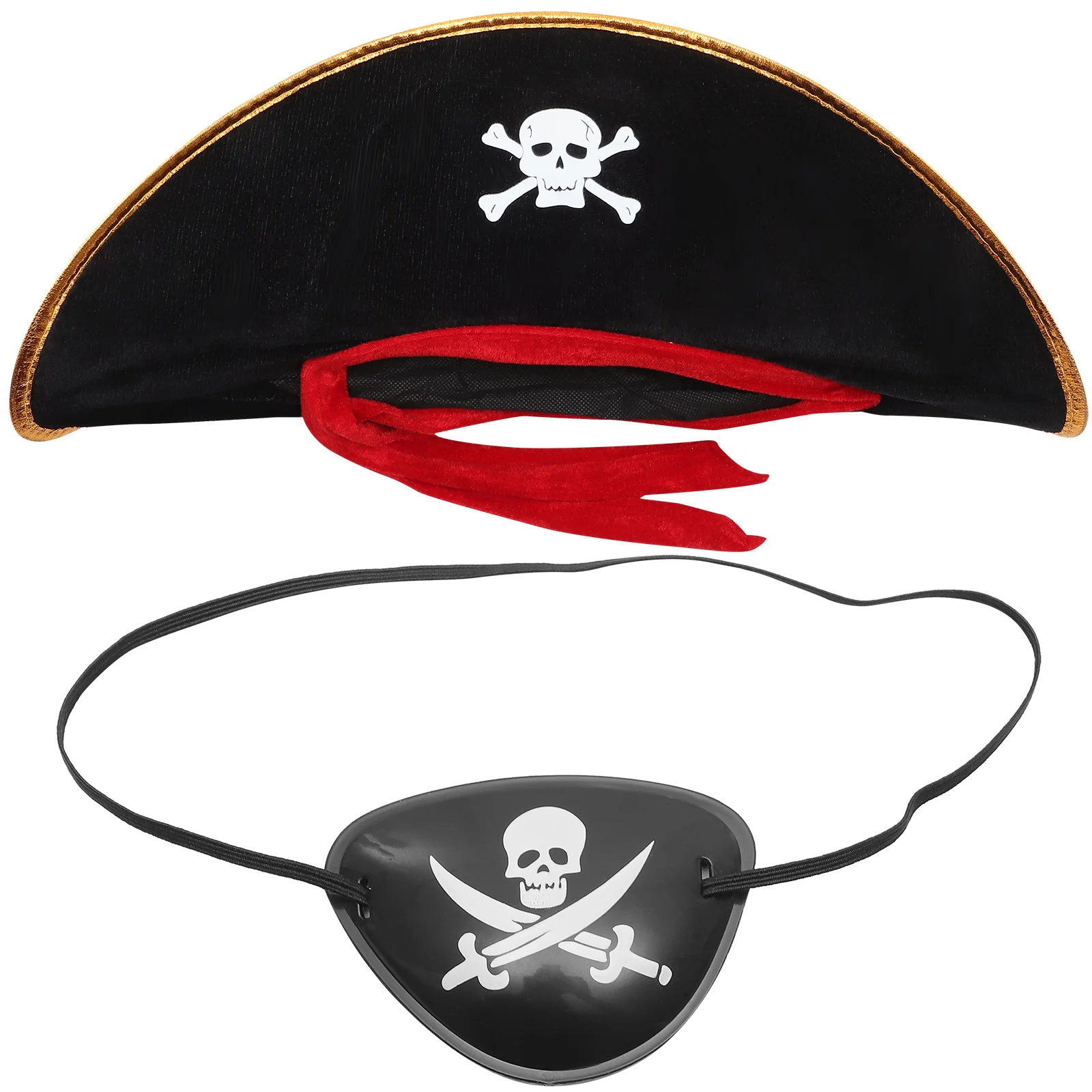 

Pirate Hat Pirate Hat Eye Patch Kids Pirate Accessories Pirate Captain Costume Pirate Eye Patch