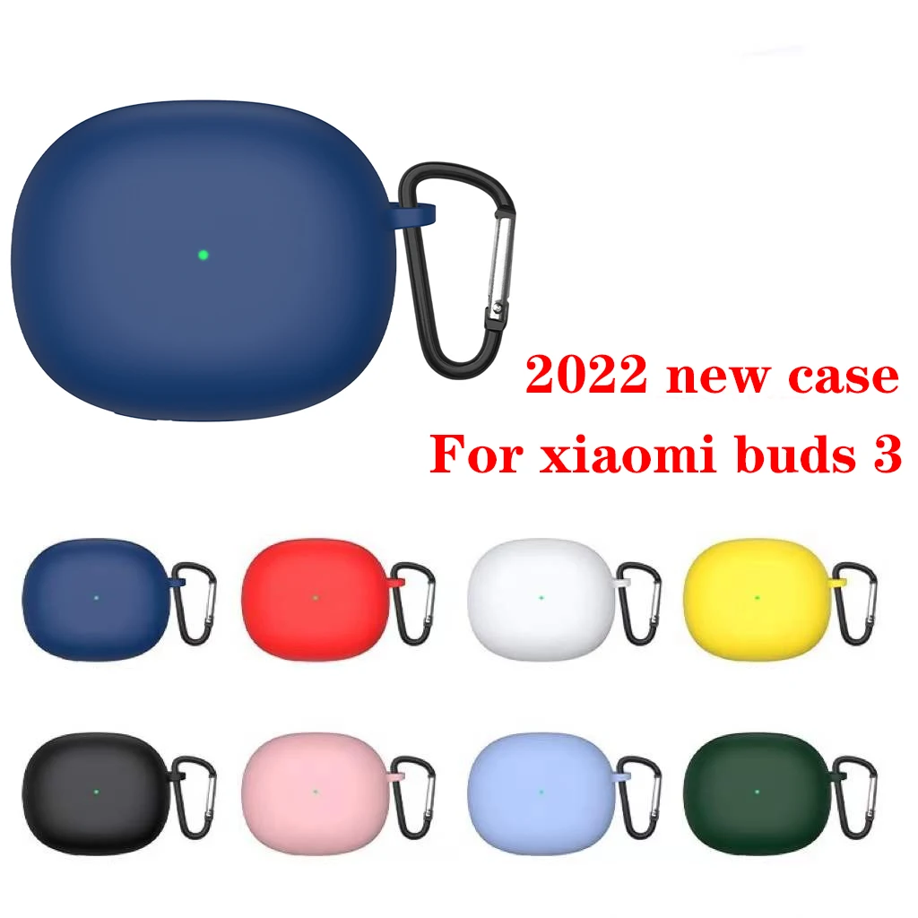 

Новинка 2022, силиконовый чехол для Xiaomi Buds 3, Bluetooth наушники, нескользящий защитный чехол для Xiaomi Mi Buds3TWS, чехол для телефона