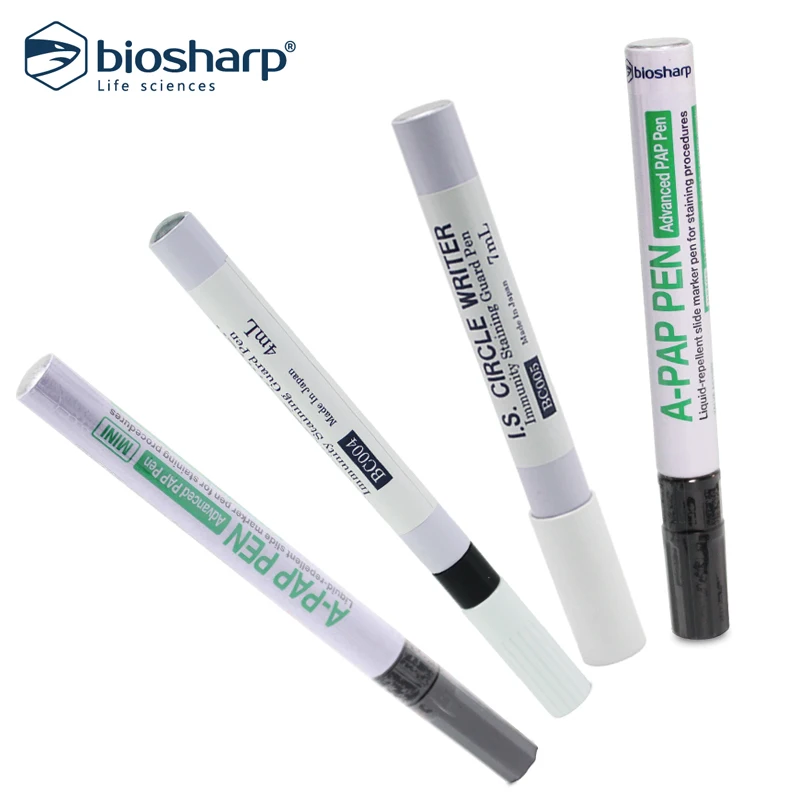 Biosharp 3/4/6/7ml Immunity Staining Guard Pen Lab Super PAP Pens In Situ Hybridization Pen Staining Special Coloring Pens