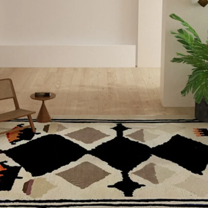 Мягкий классический ковер для чайного столика популярный современный спальни