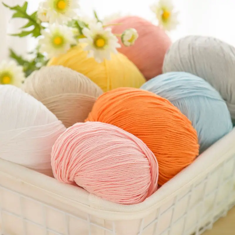 

135m / Roll Baby Cotton 50g Baby Special Wool Newborn Wool Hand Knitted Sweater Soft Skin Friendly Children's Wool
