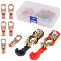 car battery terminal connector quick release positive negative terminals clamps cap clips heat shrink tube