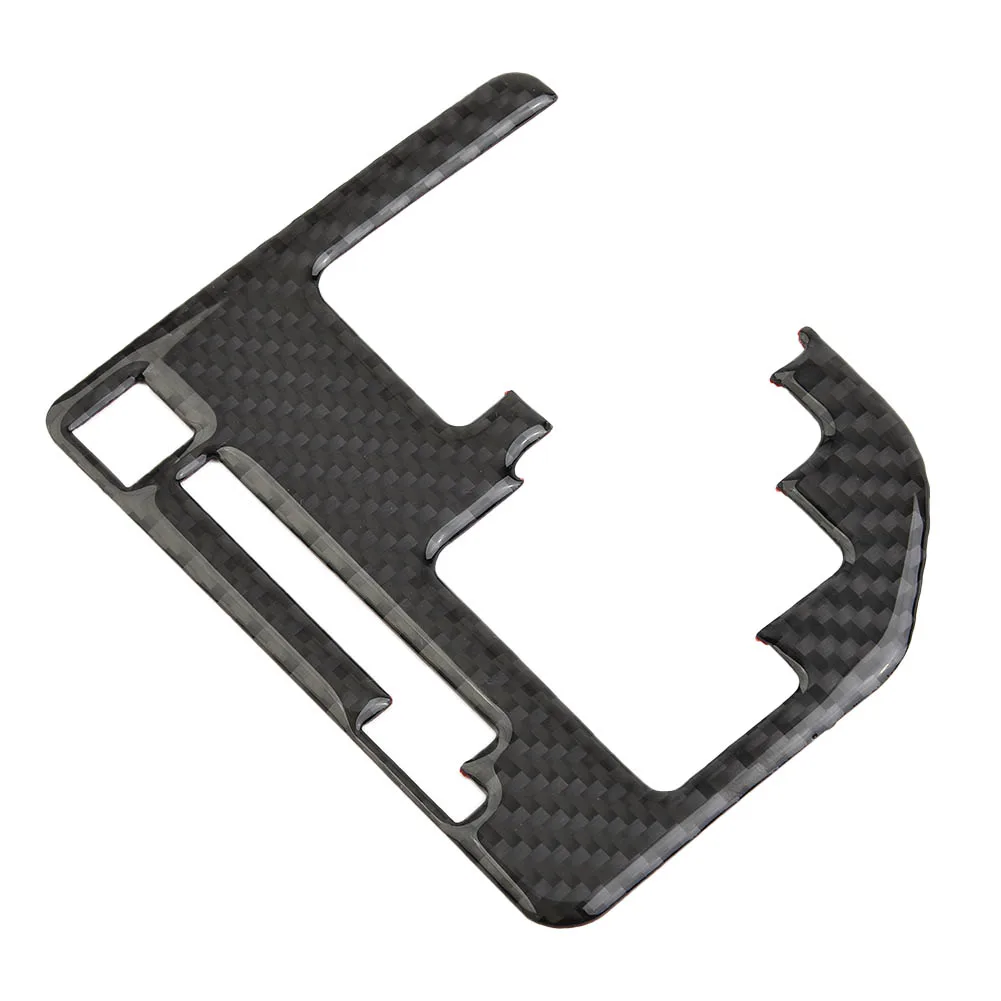 

Parts Decorative Sticker 11.6*9.5*1CM Carbon Fiber Fits Fittings For Tundra 2014-2021 Gear Panel Cover Brand New