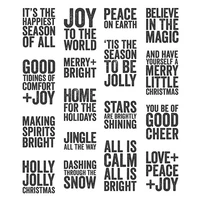 positive good joy words holly jolly christmas transparent stamp scrapbooking for card photo album making diy stencil crafts 2022
