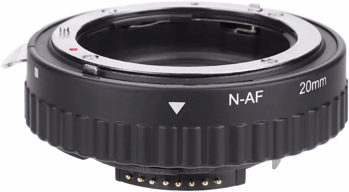 Фото Макро-удлинительная трубка Meike MK-N-AF1-B с автофокусом для камер Nikon серий D90, D80, D70, D600, D700, D800, D850, D3X00, D5X00 №3