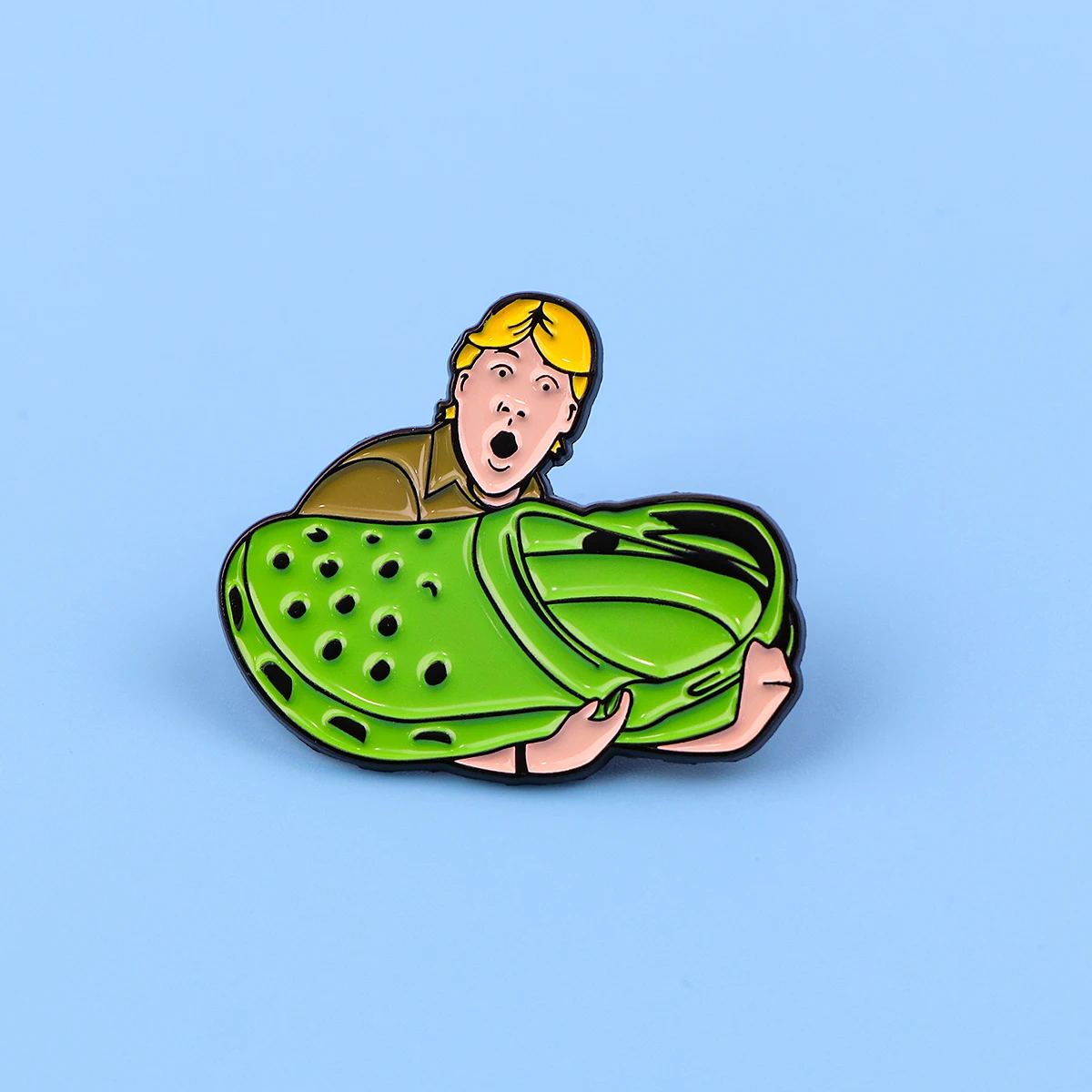 Изумительная эмалированная брошь в виде мультяшной обуви для мужчин женские