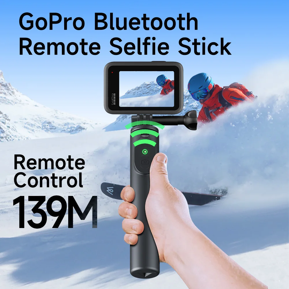 Аксессуары Martvse GoPro10 беспроводная селфи-Палка с дистанционным управлением по