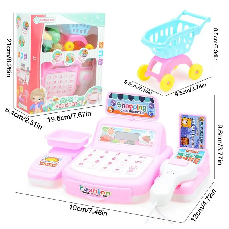 Simulation Cash Register Toy Interactive Toy Cash Register For Kids Fun Early Educational Learning Toy For Your Toddler Or