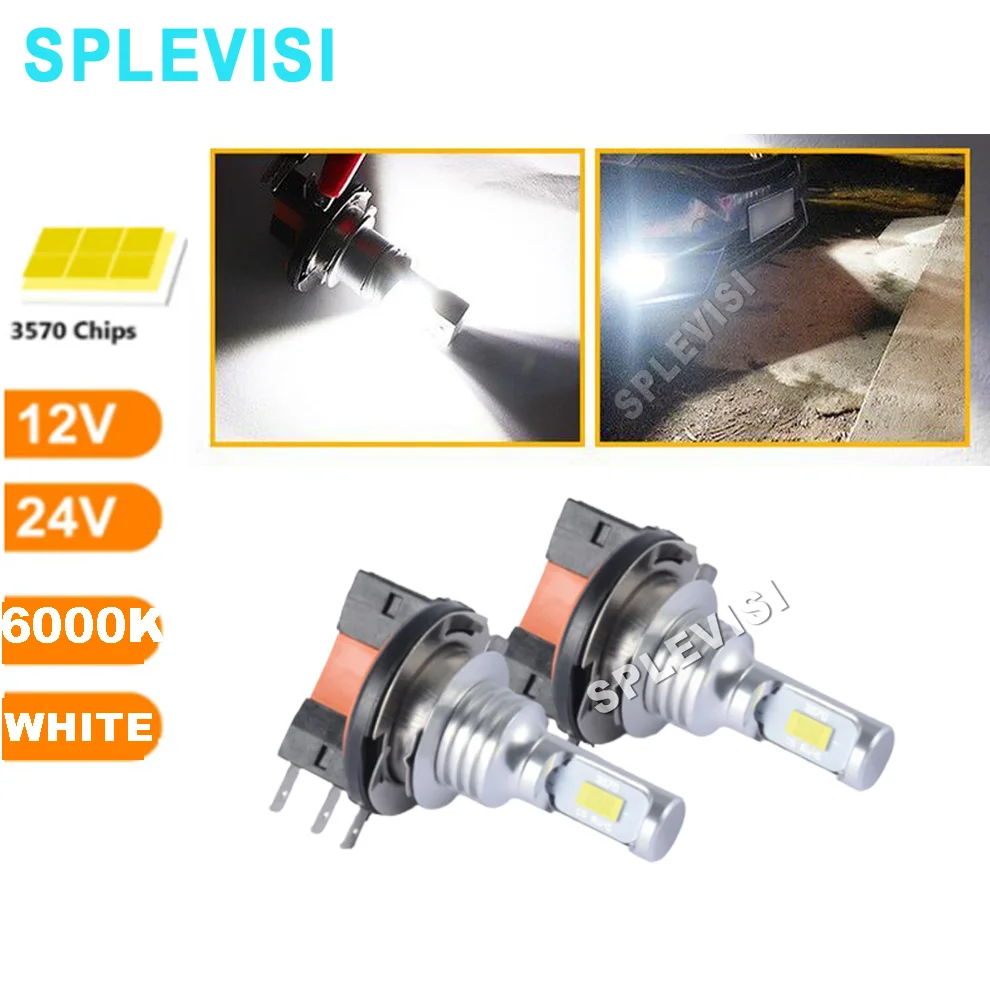 

2x H15 Car led Headlight Headlight Lamp 6000k White for Mercedes GLK-Class X204 2012 2013 2014 2015 Sprinter 2020 2021 2022