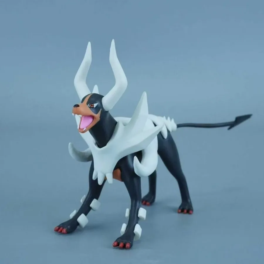 Фото Фигурка Pokémon Houndoom Evolution - Аниме-модель GK, модный коллекционный предмет декора TOHO, 8 см №5