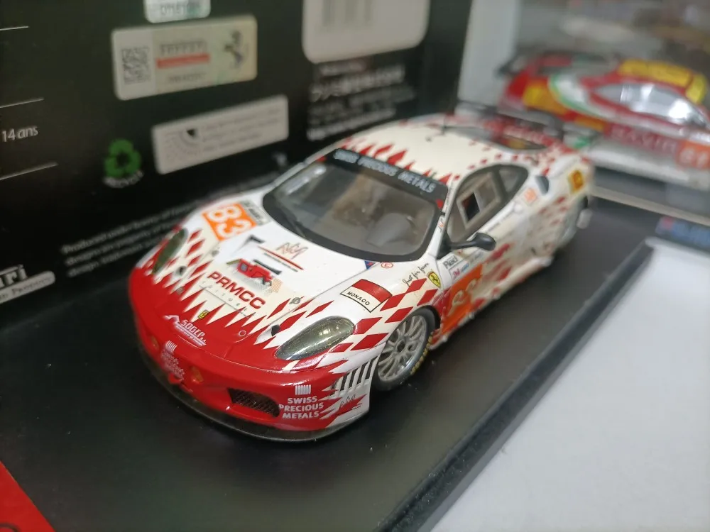 

Fujimi 1/43 JMB Ferrari F430 GTC LM 2011 Le Mans racing model