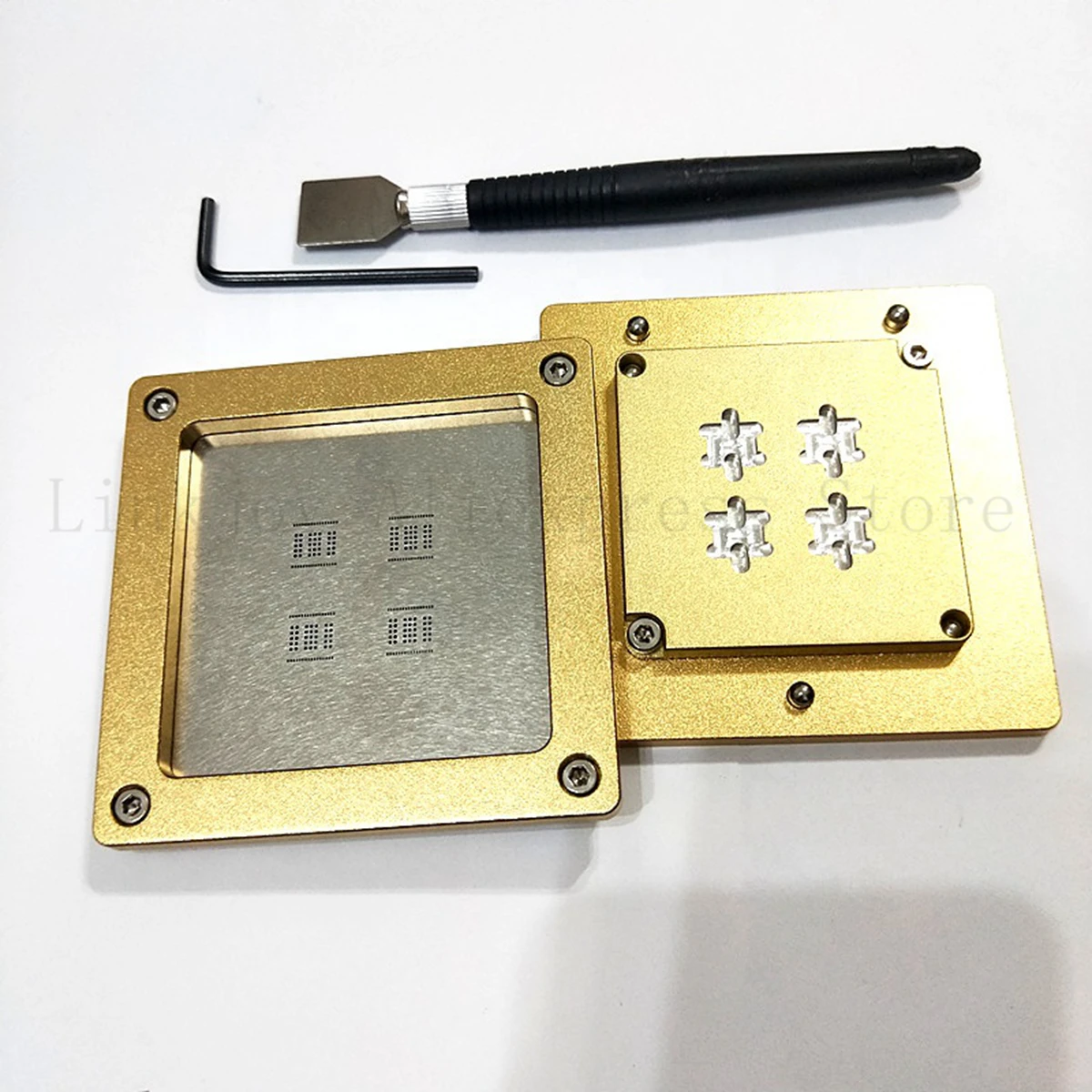 

Tin Tools with Stencil for 1pcs/4pcs BM1387 BM1387B BM1760 Tin Planting Platform S9 Repairing