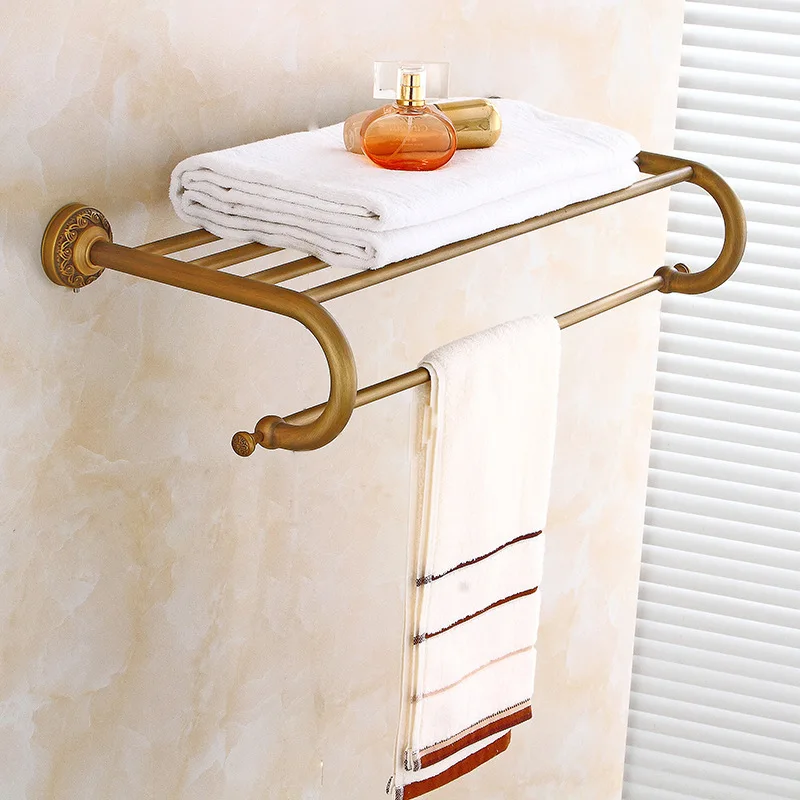 Rack Set Bathroom Bathroom Copper Bath Towel Rack Hardware B