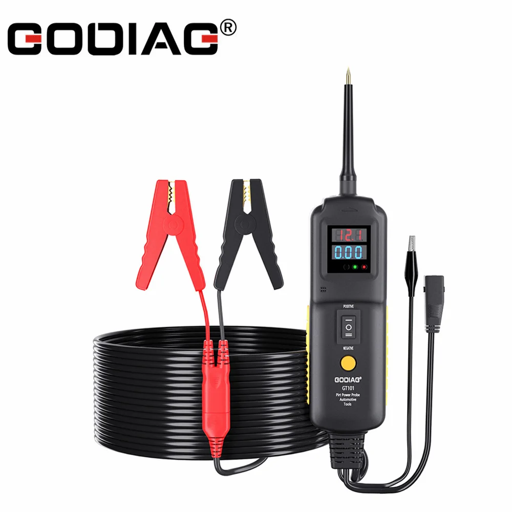 Тестер цепи GODIAG GT101 измеритель 6-40 В постоянного тока для диагностики
