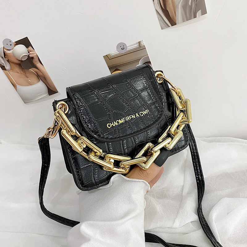 

Модная Маленькая женская сумка из искусственной кожи аллигатора, миниатюрная сумка через плечо, дизайнерские дамские сумочки и кошельки на...