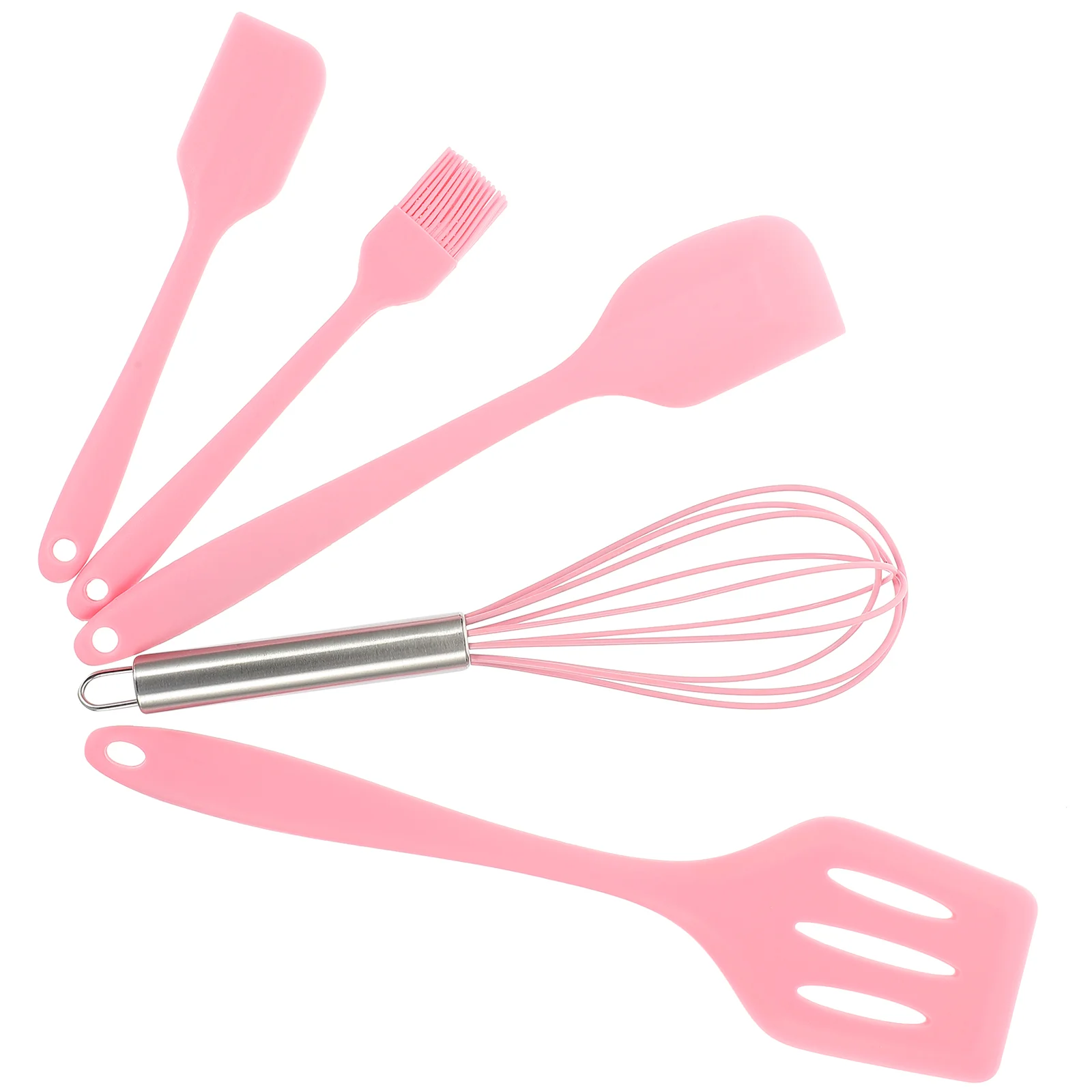 

Spatula Spoon Silicone Set Turner Spatula Cooking Scraper Tool Silicone Spatula Set Silica Gel Silicone Whisk