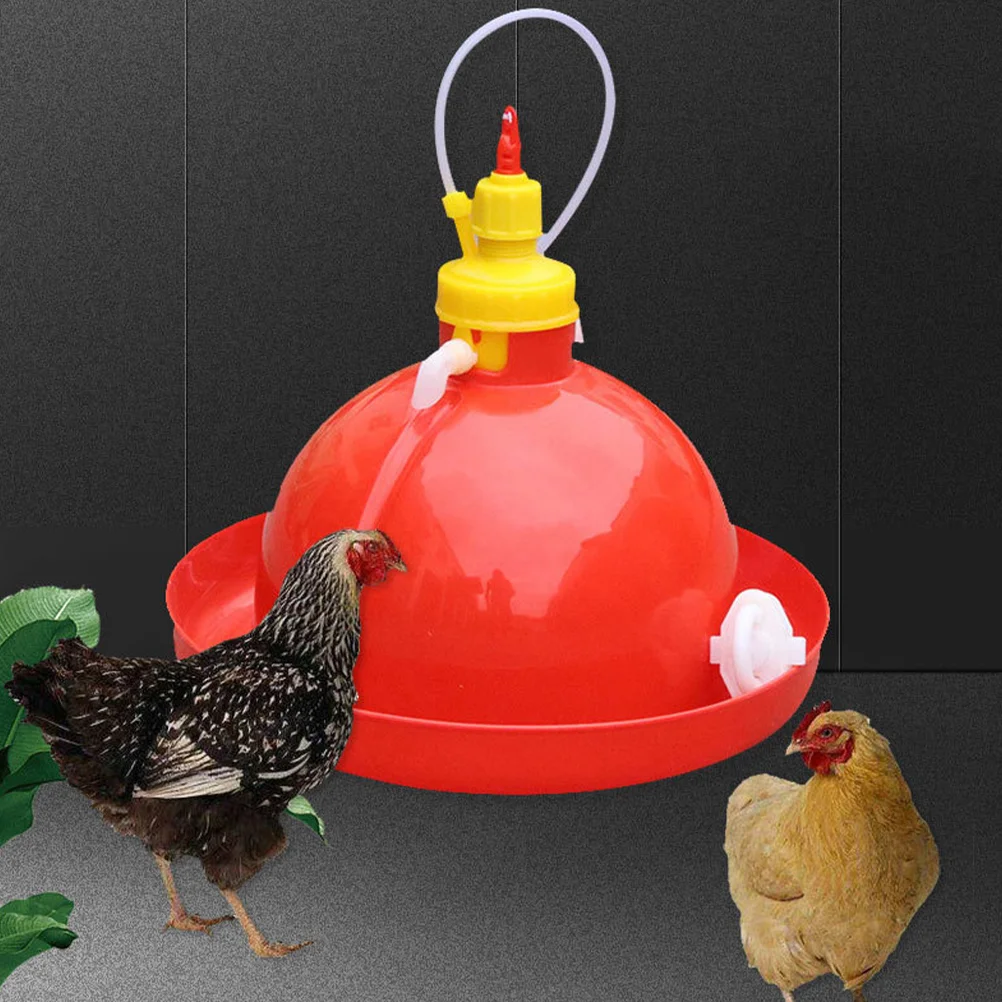 

1 Set of Automatic Poultry Feeder Device Duck Water Kit Farm Use Automatic Feeder for Chicken