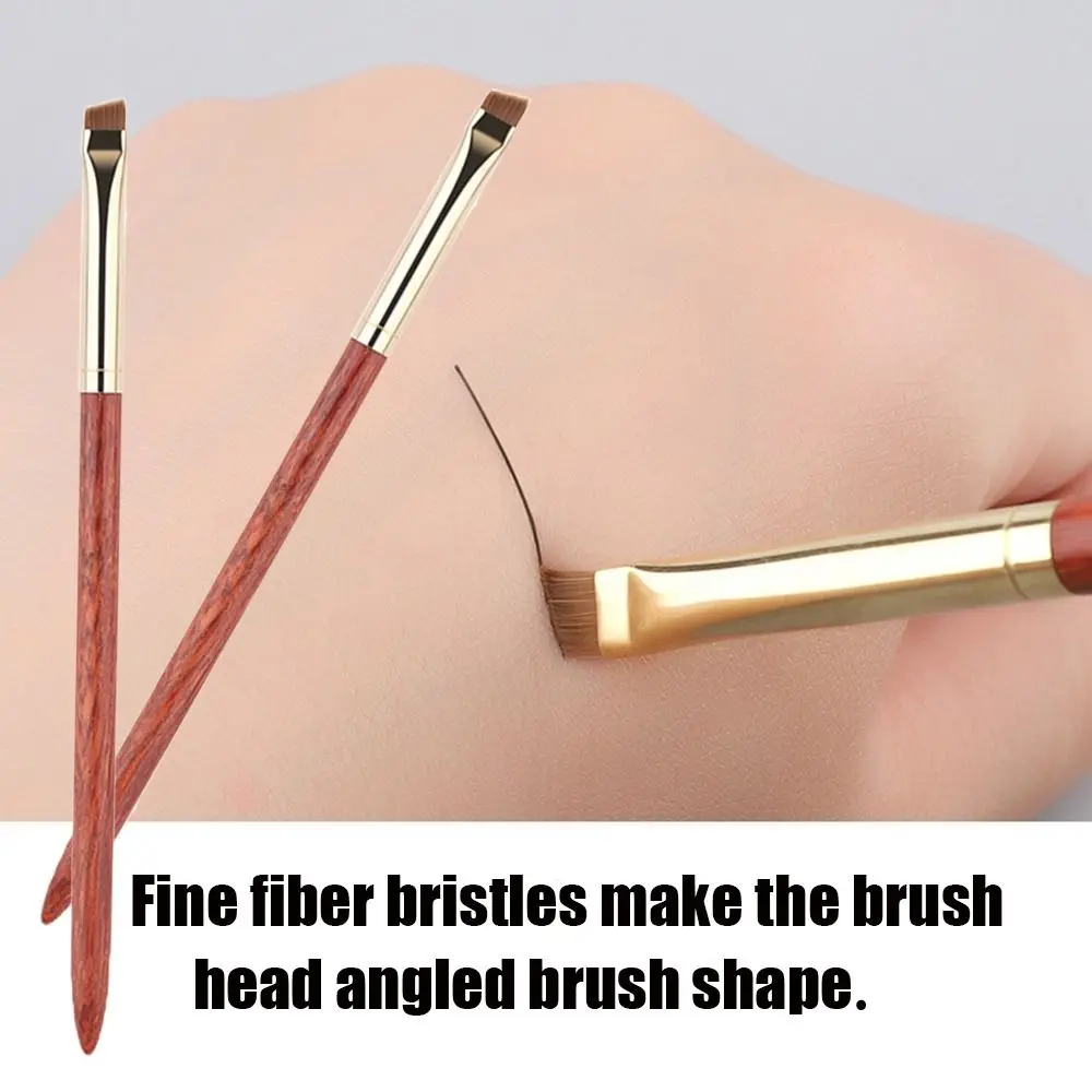 2pcs/set Cosmetic Tools Eyeliner Brush Maquiagem Pincel Eye Makeup Brushes Eyes Brow Angled Eyebrow