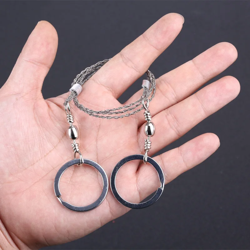 

Steel Rope Hand Saw Chain Saw Practical Portable For Emergency Survival Gear Steel Wire Kits carpentry Tools Hand Tools