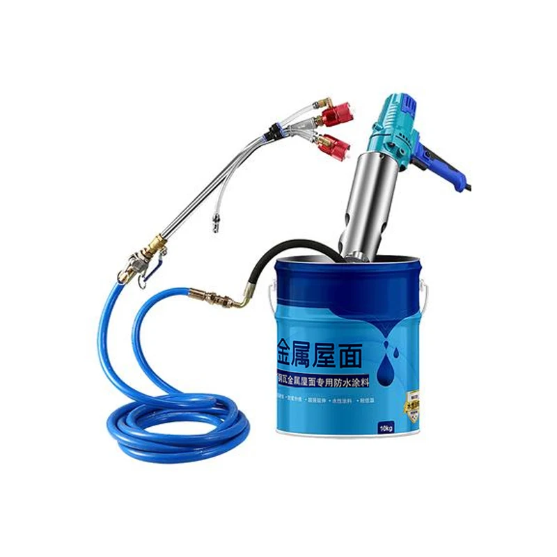 

220V/1500W Portable Waterproof Spraying Machine Multifunctional High Pressure Polyurethane Putty Cement Grouting Machine