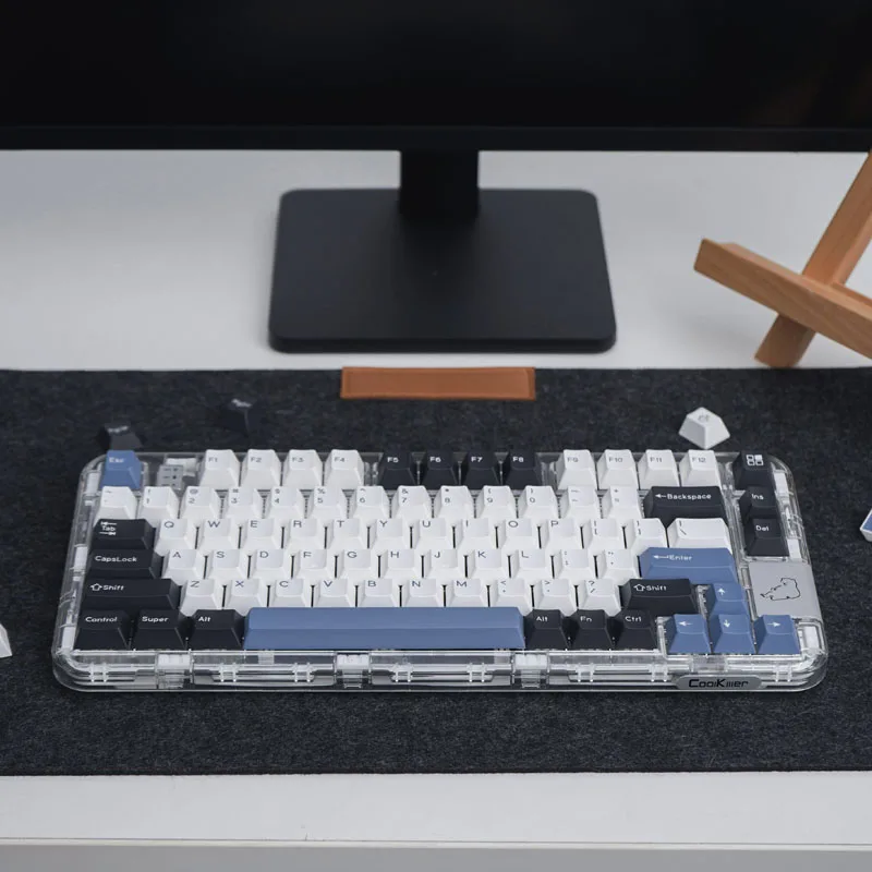

Клавиши GMK Arctic172, клавиши PBT, колпачки для клавиш Double Shot, колпачки для клавиш с вишневым профилем для клавиатуры механической раскладки ANSI ISO
