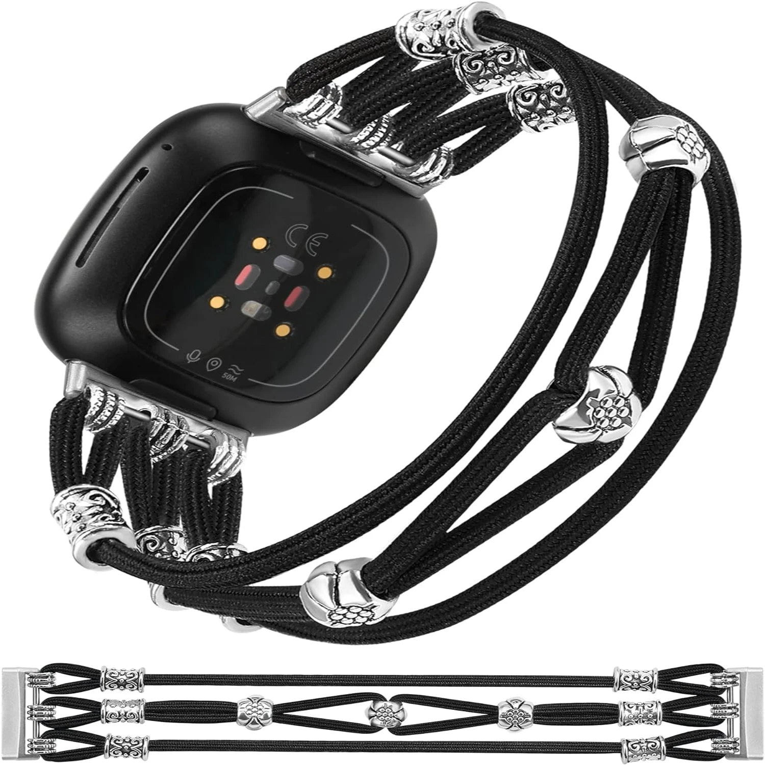 Изысканное потрясающее и красивое ожерелье с подвеской из кристаллов уникальным