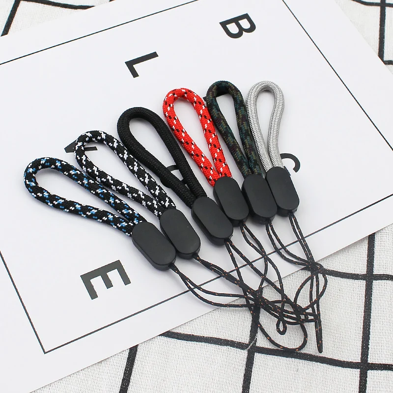 Mobile Phone Strap Short Lanyard for Keys ID card Cell phone Universal Hold Lanyards 6 Colors Handheld Rope Wear-resistant Strap